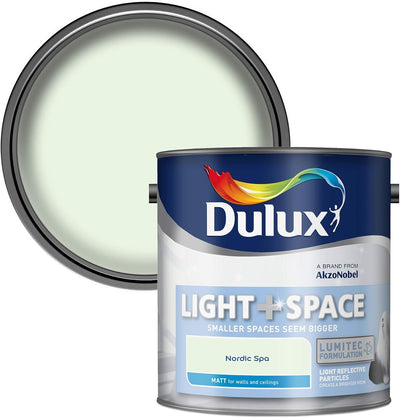 Dulux Light & Space Matt Paint Nordic Spa 2.5L