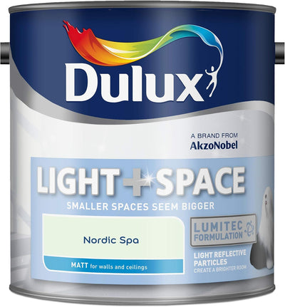 Dulux Light & Space Matt Paint Nordic Spa 2.5L