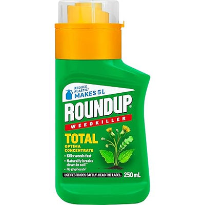 Roundup Total Optima Concentrate Weedkiller - 250ml