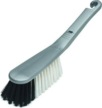 Addis Dustpan & Soft Brush Set, Metallic Silver