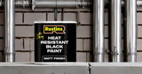 RUSTINS Quick Dry Heat Resistant Black Paint, 250ml