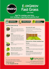 Miracle-Gro EverGreen Fast Grass Seed, 840g, 28m²