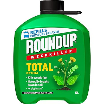 Roundup Total Optima Weedkiller Refill - 5L