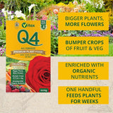 Vitax Q4 Fertiliser 0.9kg