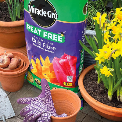 Miracle-Gro Premium Bulb Fibre Compost, Peat-Free, 20L