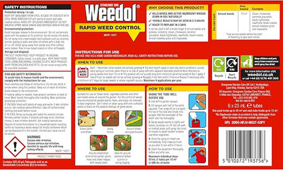 Weedol Rapid Concentrate Tubes (6 Pack)