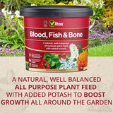 Vitax Blood Fish and Bone Fertiliser, 5kg