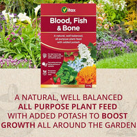 Vitax Blood Fish and Bone Fertiliser, 2.5kg