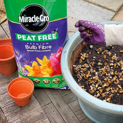 Miracle-Gro Premium Bulb Fibre Compost, Peat-Free, 20L