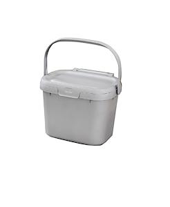 Metallic Compost Caddy, Kitchen Bin