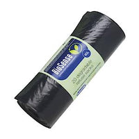 Addis 90L Plastic Refuse Sacks, Black, 20 Pack