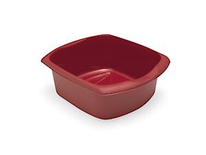 Addis Rectangular Washing Up Bowl, 9.5L, Roasted Red