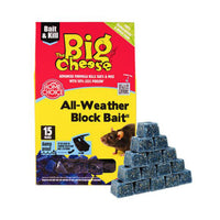 The Big Cheese® All Weather Block Bait 15 x 10g