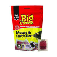 The Big Cheese® Mouse Rat Killer Pasta Sachet x 15