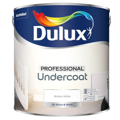 Dulux® Professional White Metal & wood Undercoat, 750ml & 2.5L