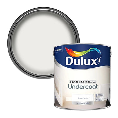 Dulux® Professional White Metal & wood Undercoat, 750ml & 2.5L