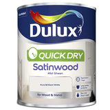 Dulux® Pure brilliant white Satinwood Metal & wood paint, 750ml