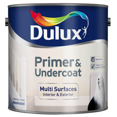 Dulux® Universal White Multi-surface Primer & undercoat,250ml, 750ml & 2.5L