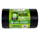 Ecobag® Heavy Duty Refuse Sacks - Black 50 x 100L