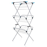 Minky® 3 Tier Plus Airer with 21 m Drying Space Silver