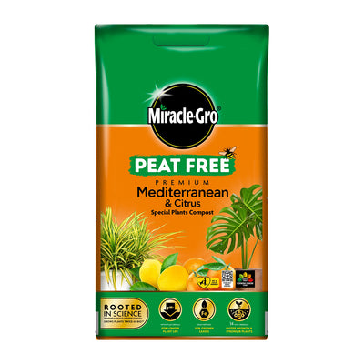 Miracle-Gro® Peat-Free Mediterranean & Citrus Compost