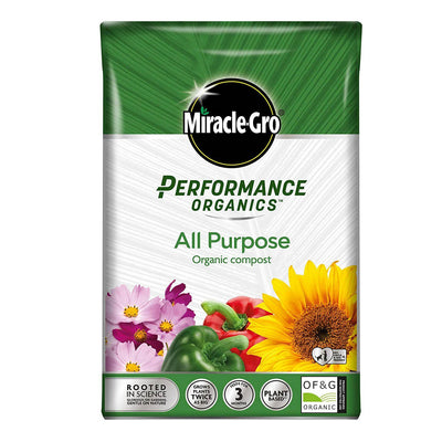 Miracle-Gro® Performance Organics Peat Free Potted Plants Compost 20L