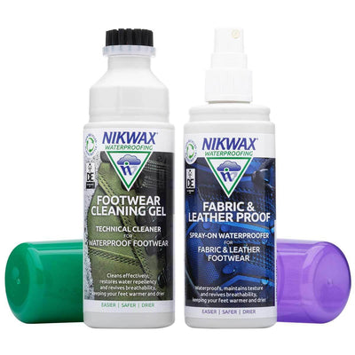 Nikwax® Fabric and Leather Footwear Care Kit