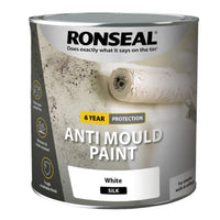 Ronseal® Anti Mould White Silk 750ml&2.5L