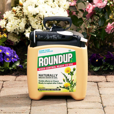 Roundup® Natural Weed Control Pump n’ Go 5L