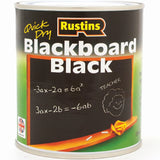 Rustins Blackboard Paint - Black 1L