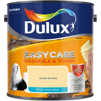 Dulux Easycare Washable Matt Emulsion, Vanilla Sundae, 2.5L