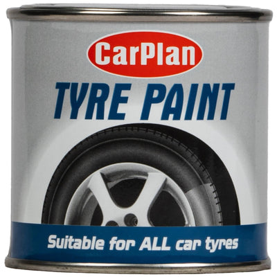 CarPlan Tyre Paint Black 250ml