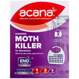 Acana Hanging Moth Killer & Freshener, Lavender, 4-Pack, Lasts 6 Months