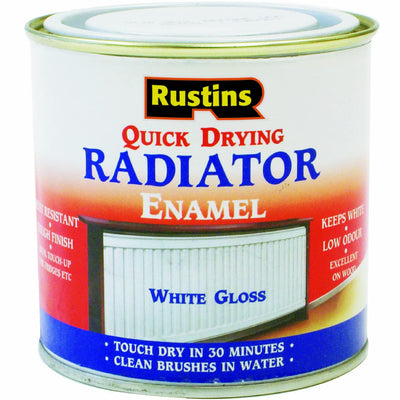 RUSTINS Quick Drying Radiator Enamel Gloss 250ml