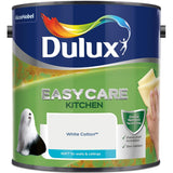 Dulux Easycare Kitchen Matt Emulsion Paint - White Cotton 2.5L