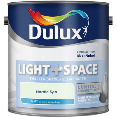 Dulux Light & Space Matt Paint Nordic Spa 2.5L