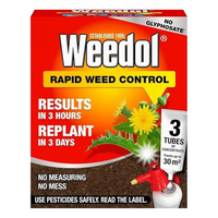 Weedol Rapid Concentrate 3 Tubes x6