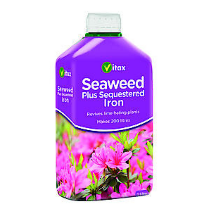 Vitax Seaweed Plus Sequestered Iron - 1 Litre