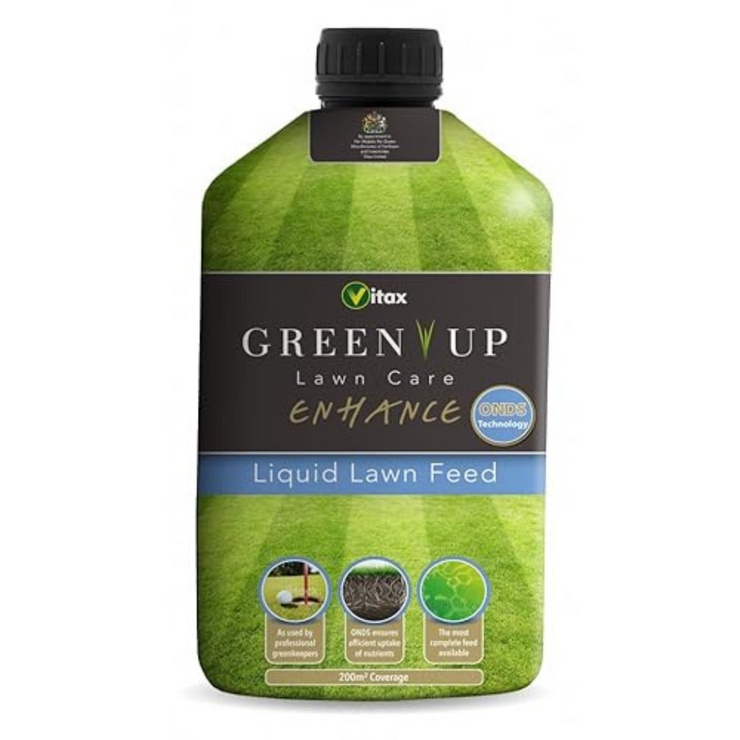 Vitax Green Up Enhance Liquid Lawn Feed – 200m²