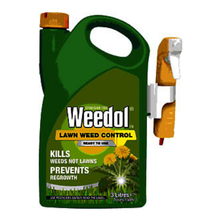 Weedol Lawn Weedkiller Gun, 3L