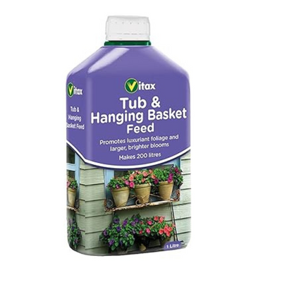 Vitax Liquid Feed for Hanging Baskets - 1L