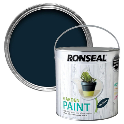 Ronseal Garden Paint Black Bird 2.5L