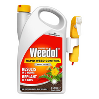 Weedol Rapid Weedkiller with Manual Sprayer, 3L