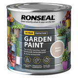 Ronseal Garden Paint, Warm Stone, 250ml