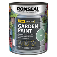 Ronseal Garden Paint, Sage, 750ml