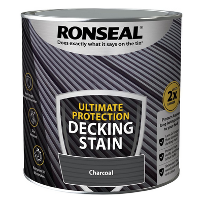 Ronseal Ultimate Decking Stain Charcoal 2.5L