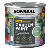 Ronseal Garden Paint, Sage, 250ml