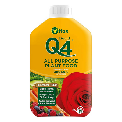 Vitax Q4 All-Purpose Liquid Plant Feed - 1L