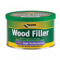 Everbuild 2-Part Wood Filler - Medium Stainable (500g)