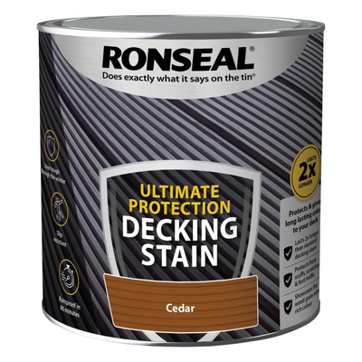 Ronseal Ultimate Decking Stain Cedar 2.5L